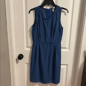 Japna Blue Sleeveless Mini Dress